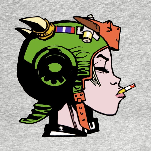 Tank Girl VII (High Resolution, Color). by HortusMornsEst